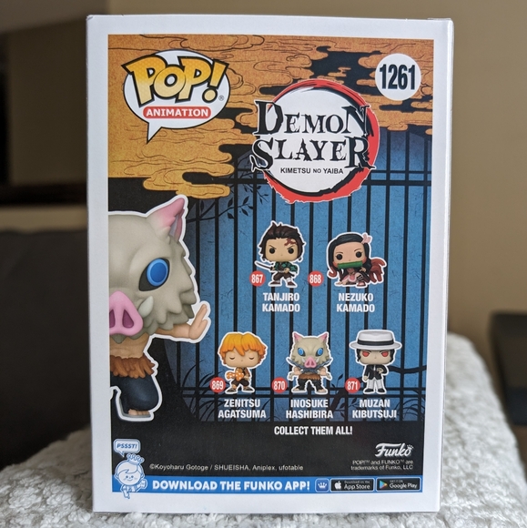 Funko Pop Demon Slayer Inosuke Hashibira #1261 Target Con Exclusive - Picture 4 of 8